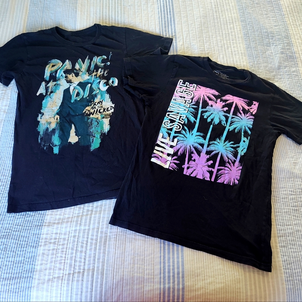 Men's Tee Bundle Panic at the Disco & Live Savage